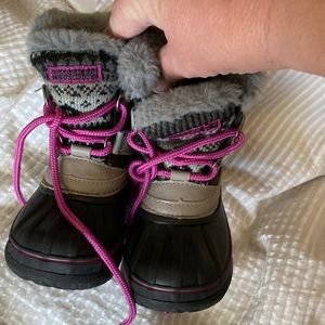 London Fog toddler girl boots